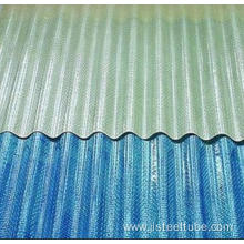 Galvanized prepainted corrugated steel roof